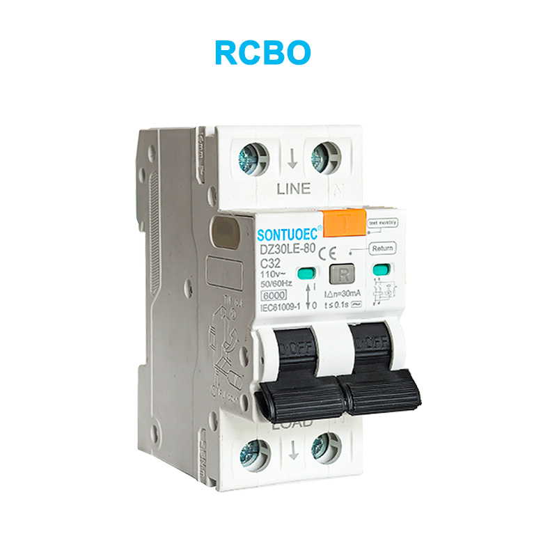 RREZIKUAR RREZIKA E RREZIKUT 2P 6KA IEC61009.1standard Cilësia RCBO