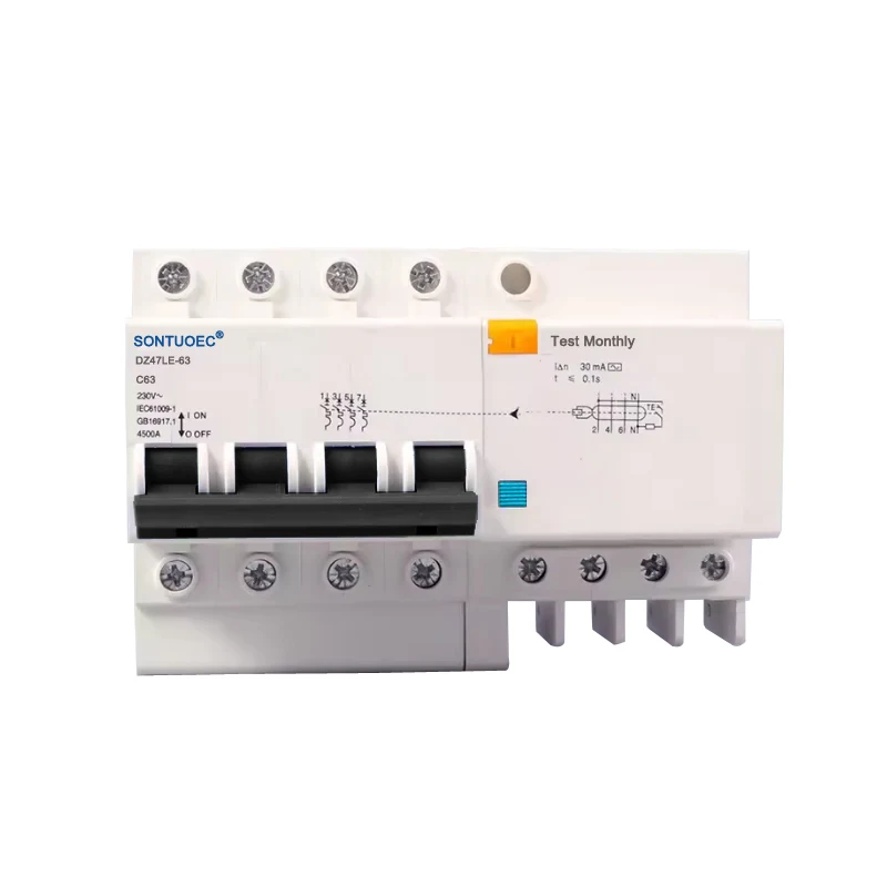 Lloji 4p RCBO AC