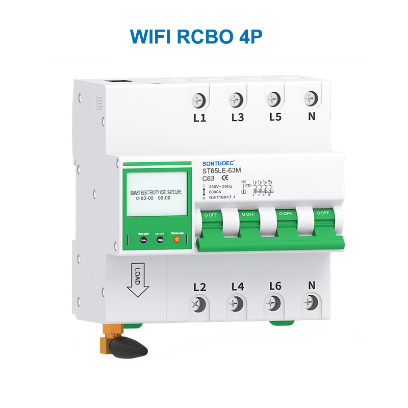 Breaker i Qarkut Inteligjent IoT WiFi MCB RCBO