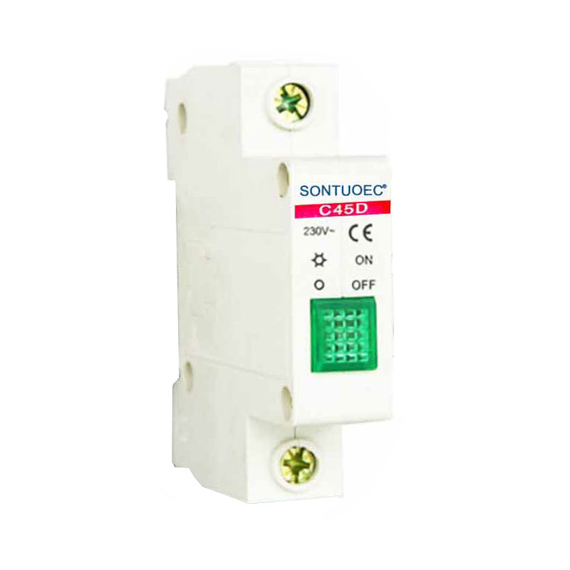 Treguesi modular i dritës LED hekurudhor DIN