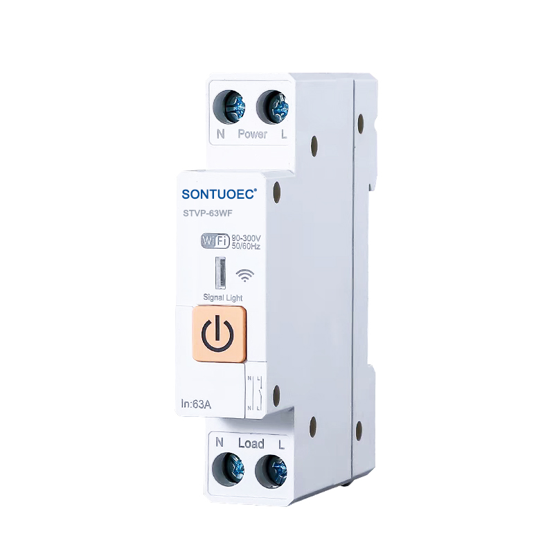 WiFi inteligjent Switch me fuqi të lartë 220V Telefon celular Mbrojtësi i tensionit të kontrollit pa tel Wireless